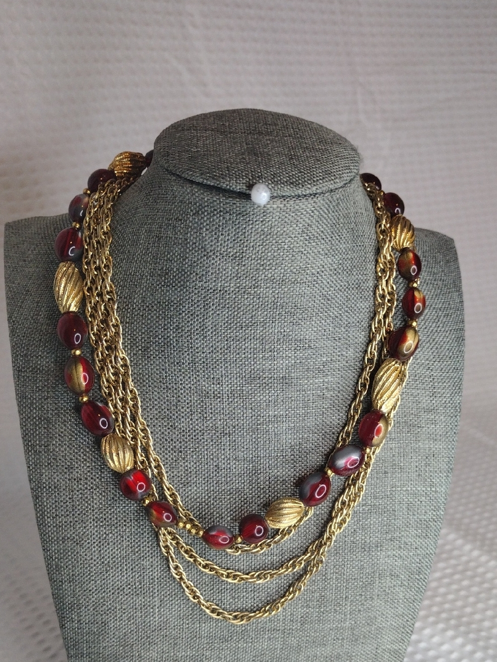 Vintage Kramer 4-Line Necklace